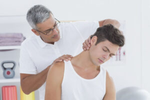 This image is about neck pain