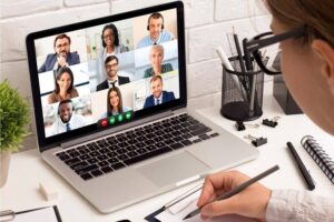 This image is about video conference 