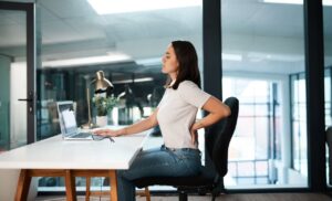 This image about women shitting on the chair