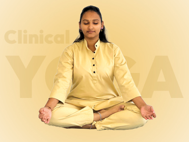clinical yoga doctor doing yoga