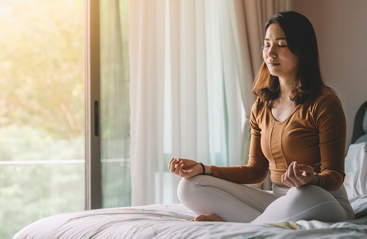 This Image is About Meditation